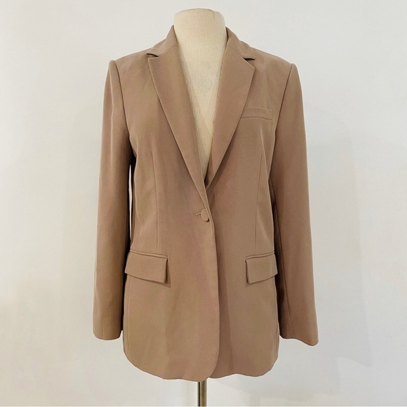 Claudie Pierlot blazer in tan - Picture 1 of 16